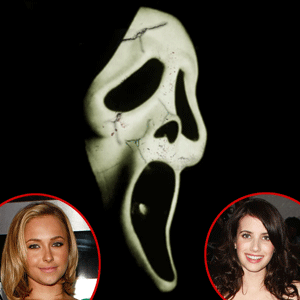 Emmy Rossum, Hayden Panettiere, Scream 2010 Poster Emmy Rossum, Hayden Panettiere, Scream 2010 Poster